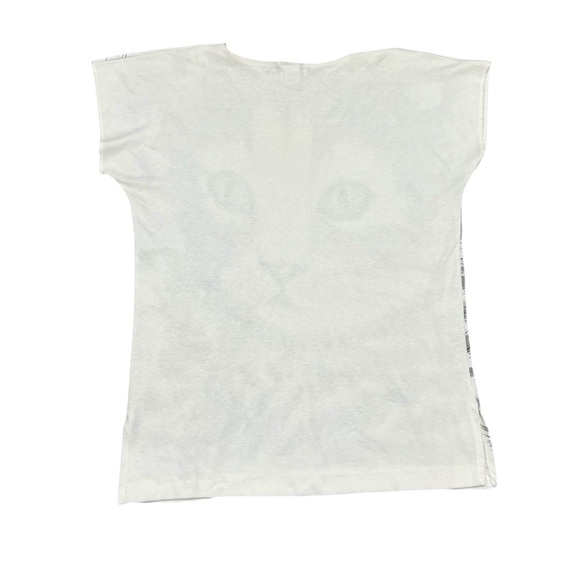 1990s Variety All Over Cat Face Tee - Picture 3 of 6